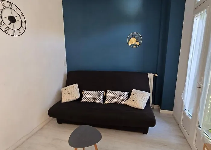 Appartement Lumineux Rdc, 4 Personnes, T2 Avec Petit Balcon