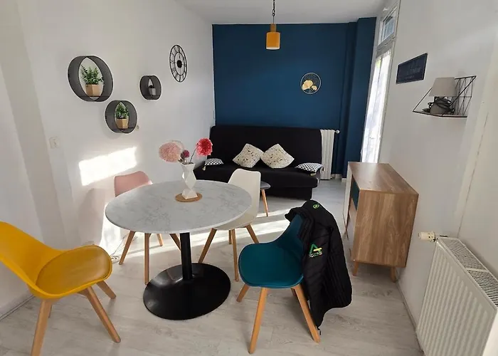 Appartement Lumineux Rdc, 4 Personnes, T2 Avec Petit Balcon