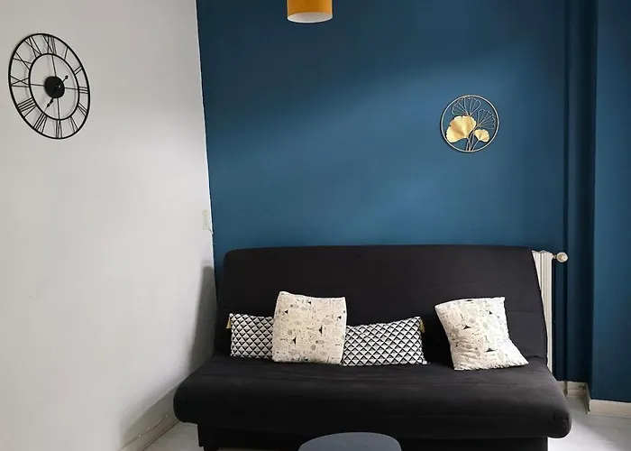 Lumineux Rdc, 4 Personnes, T2 Avec Petit Balcon Appartement La Bourboule