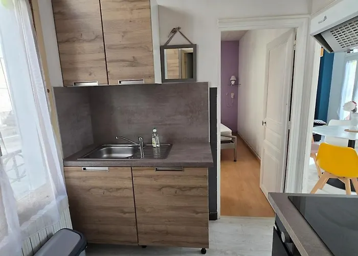 Lumineux Rdc, 4 Personnes, T2 Avec Petit Balcon Appartement La Bourboule